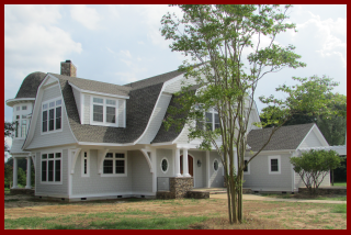 New construction horse barn